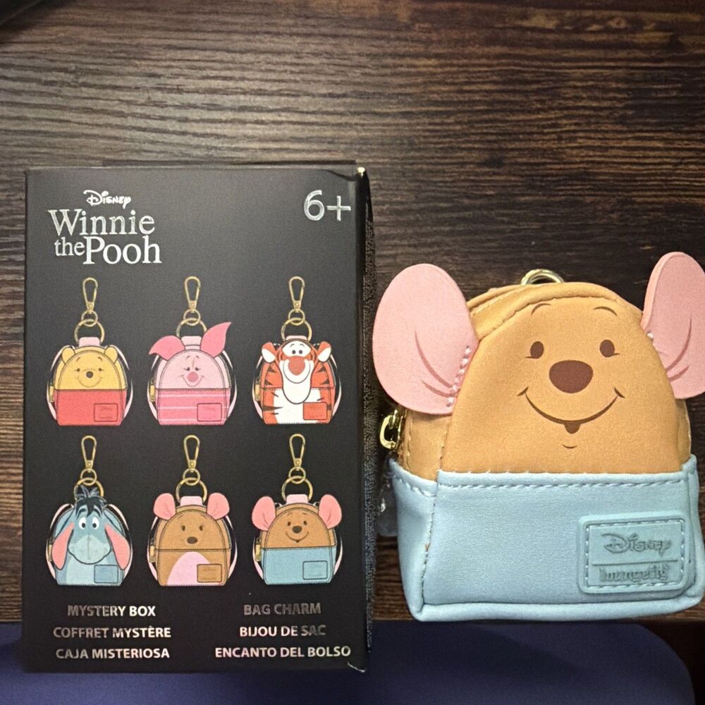 Loungefly Disney Winnie the Pooh Bag Charm Mystery Box